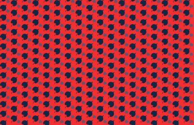 Tekrarlanan şekillerle soyut yaratıcı arkaplan