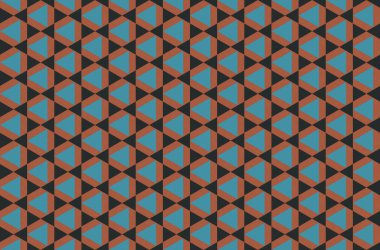 Tekrarlanan şekillerle soyut yaratıcı arkaplan