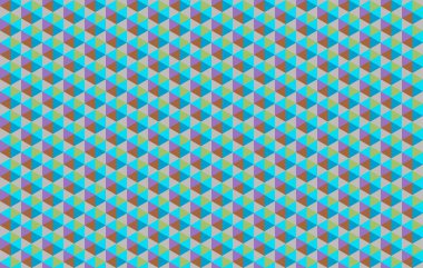 Altıgen desenli modern renkli arkaplan