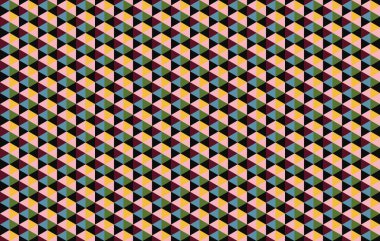 Geometrik elementlerle kusursuz soyut arkaplan