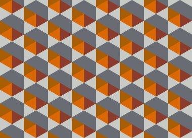 Altıgen desenli modern renkli arkaplan