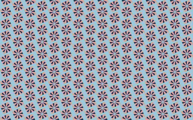 Tekrarlanan şekillerle soyut yaratıcı arkaplan