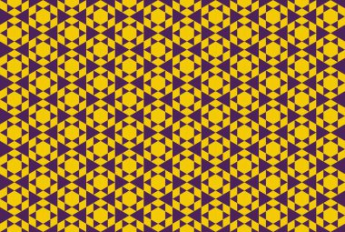 Altıgen desenli modern renkli arkaplan