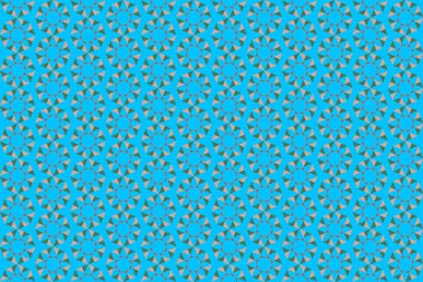 Geometrik elementlerle kusursuz soyut arkaplan