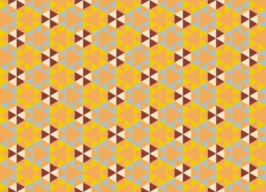 Altıgen desenli modern renkli arkaplan