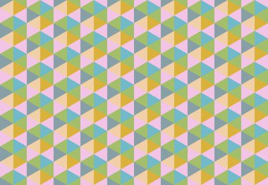 Tekrarlanan şekillerle soyut yaratıcı arkaplan