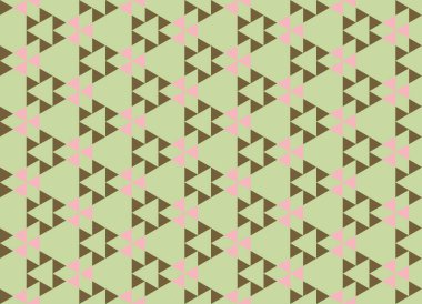 Geometrik elementlerle kusursuz soyut arkaplan