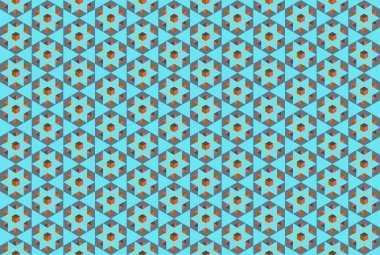 Geometrik elementlerle kusursuz soyut arkaplan