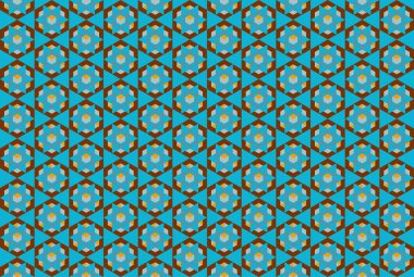 Altıgen desenli modern renkli arkaplan