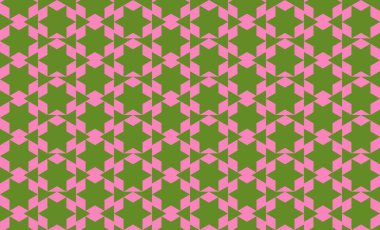 Tekrarlanan şekillerle soyut yaratıcı arkaplan