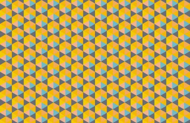 Altıgen desenli modern renkli arkaplan