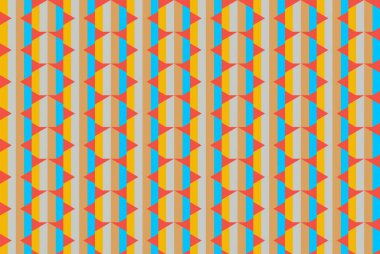 Tekrarlanan şekillerle soyut yaratıcı arkaplan