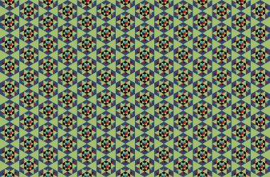 Tekrarlanan şekillerle soyut yaratıcı arkaplan