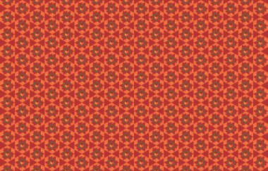 Altıgen desenli modern renkli arkaplan