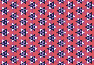 Altıgen desenli modern renkli arkaplan