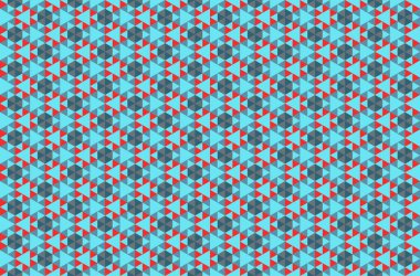 Tekrarlanan şekillerle soyut yaratıcı arkaplan