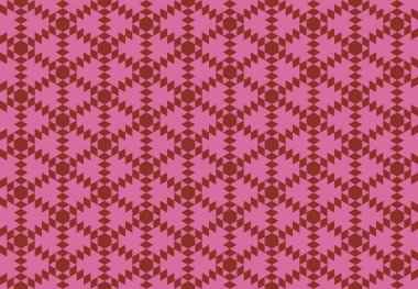 Tekrarlanan şekillerle soyut yaratıcı arkaplan