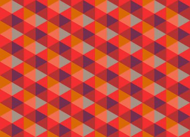 Altıgen desenli modern renkli arkaplan