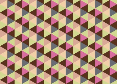 Geometrik elementlerle kusursuz soyut arkaplan