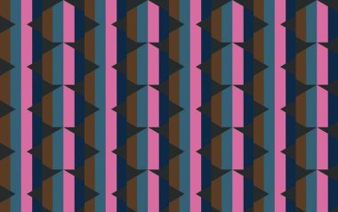 Altıgen desenli modern renkli arkaplan