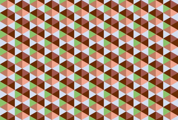 Abstract creative background with repeated shapes