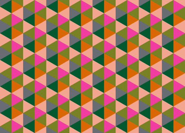 Современный красочный фон с шестиугольным рисунком