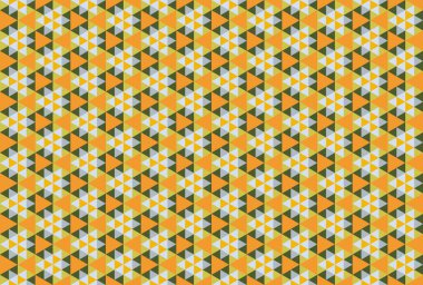 Altıgen desenli modern renkli arkaplan