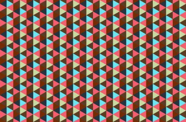 Tekrarlanan şekillerle soyut yaratıcı arkaplan