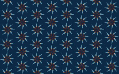 Tekrarlanan şekillerle soyut yaratıcı arkaplan