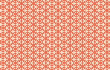 Tekrarlanan şekillerle soyut yaratıcı arkaplan