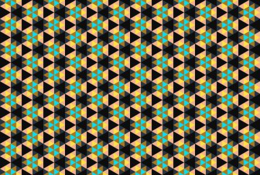 Altıgen desenli modern renkli arkaplan