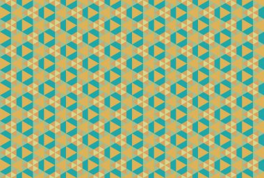 Altıgen desenli modern renkli arkaplan