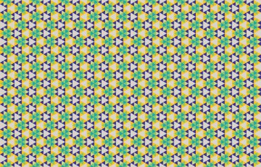 Geometrik elementlerle kusursuz soyut arkaplan