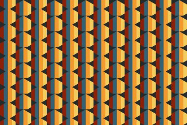 Altıgen desenli modern renkli arkaplan