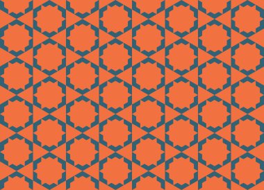 Tekrarlanan şekillerle soyut yaratıcı arkaplan