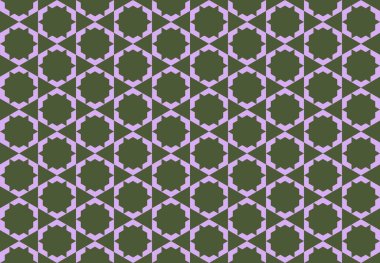 Tekrarlanan şekillerle soyut yaratıcı arkaplan