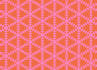 Geometrik elementlerle kusursuz soyut arkaplan