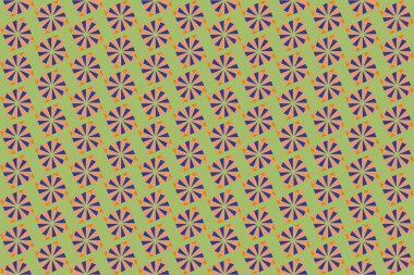 Tekrarlanan şekillerle soyut yaratıcı arkaplan