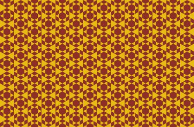 Tekrarlanan şekillerle soyut yaratıcı arkaplan