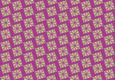 Tekrarlanan şekillerle soyut yaratıcı arkaplan