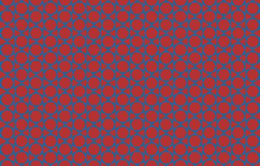 Tekrarlanan şekillerle soyut yaratıcı arkaplan