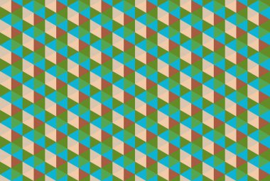 Altıgen desenli modern renkli arkaplan