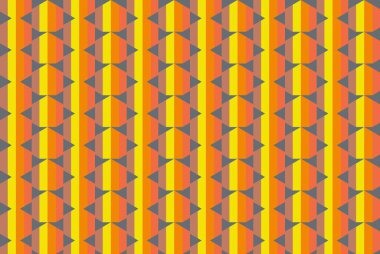 Altıgen desenli modern renkli arkaplan