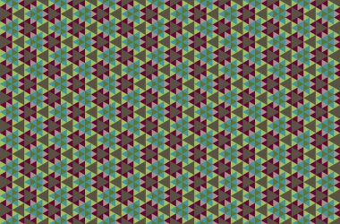 Altıgen desenli modern renkli arkaplan