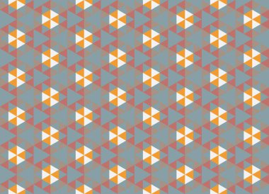 Altıgen desenli modern renkli arkaplan