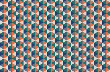 Tekrarlanan şekillerle soyut yaratıcı arkaplan