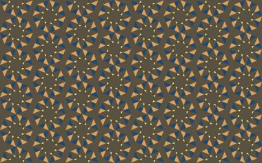 Tekrarlanan şekillerle soyut yaratıcı arkaplan