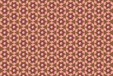 Tekrarlanan şekillerle soyut yaratıcı arkaplan