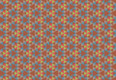 Altıgen desenli modern renkli arkaplan