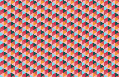 Tekrarlanan şekillerle soyut yaratıcı arkaplan